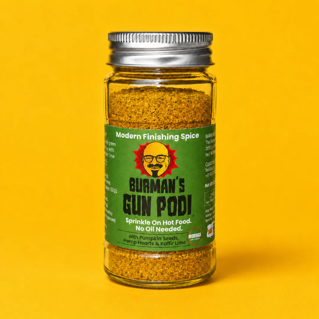 Seasoning | Moringa (Hemp Hearts &amp; Kaffir Lime) - Gluten Free , Vegan-Natural Ingredients, No Onion -Gun Podi- 50gm