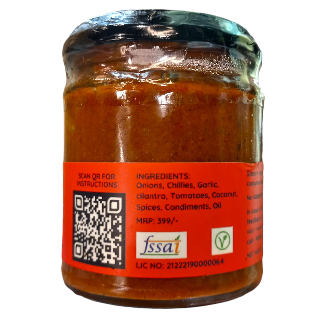 Burmese Khowsuey Paste | Cold Pressed Oil – Vegan, No Added Flavors, Colors, Thickener &amp;amp; No Emulsifiers And Stabilisers – CHEF ZEHN – 200gm
