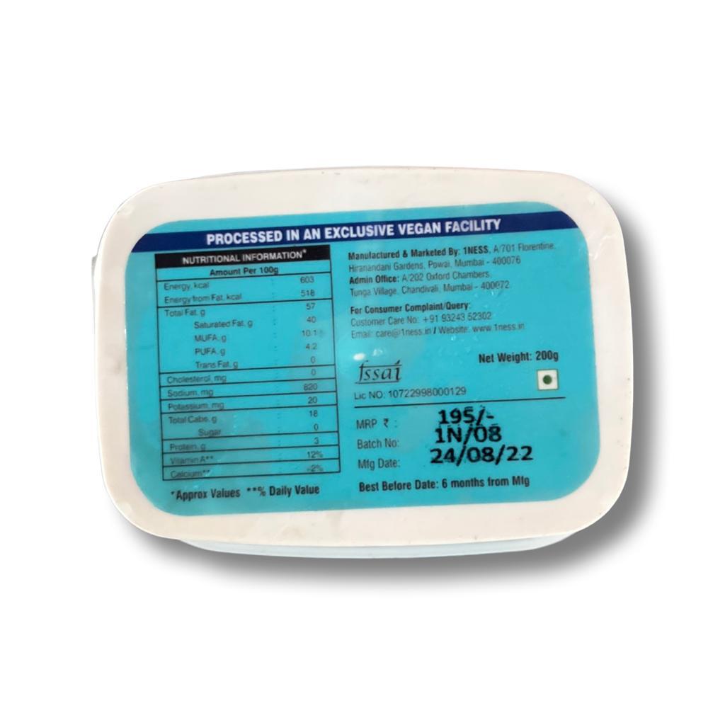 Butter (Nutter) - Vegan, Gluten Free &amp; Dairy Free - 1Ness - 200gm