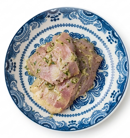 Chicken | Butter Garlic Black Pepper Chicken – Ready to Cook- Fresh Chicken – Made with Organic Ingredients-Non GMO, Antibiotics &amp; Hormone Free -Nature&