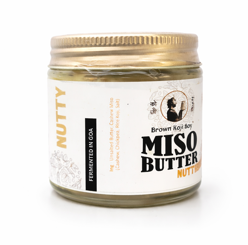 Miso | Butter Nutty Miso –Fermented- No Preservatives – Brown Koji Boy – 200gm