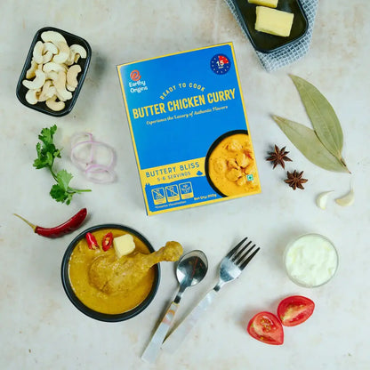 Cooking Paste | Butter Chicken Curry - Ready To Cook – Experience The Luxury Of Authentic Flavors – No Additives &amp;amp; No Added Preservatives – Earthy Origins – (5-6 Serving) – 200gm