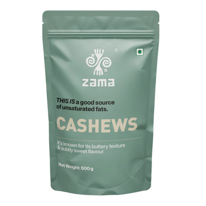 Cashews | Zama Organics – 500gm