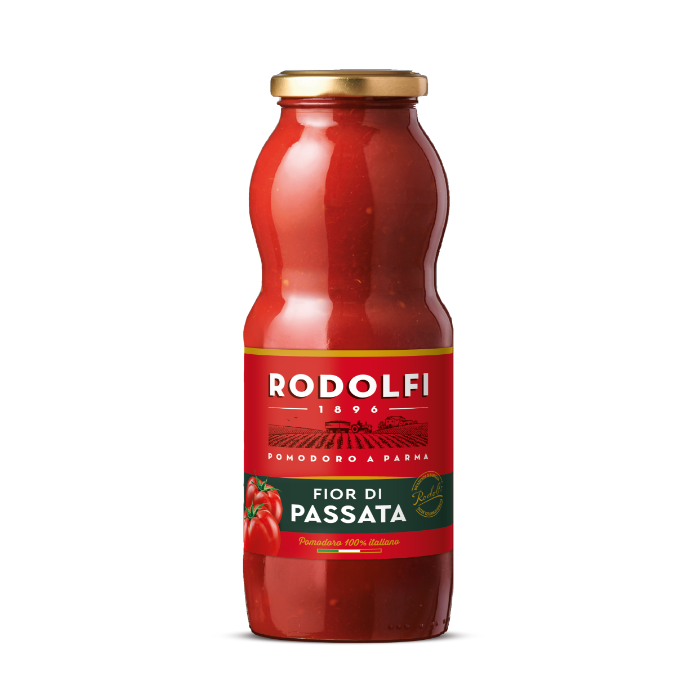 Tomato Puree | Fior Di Passata - Italy - No Added Colours, Flavours & No Added preservatives - Rodolfi - 690gm