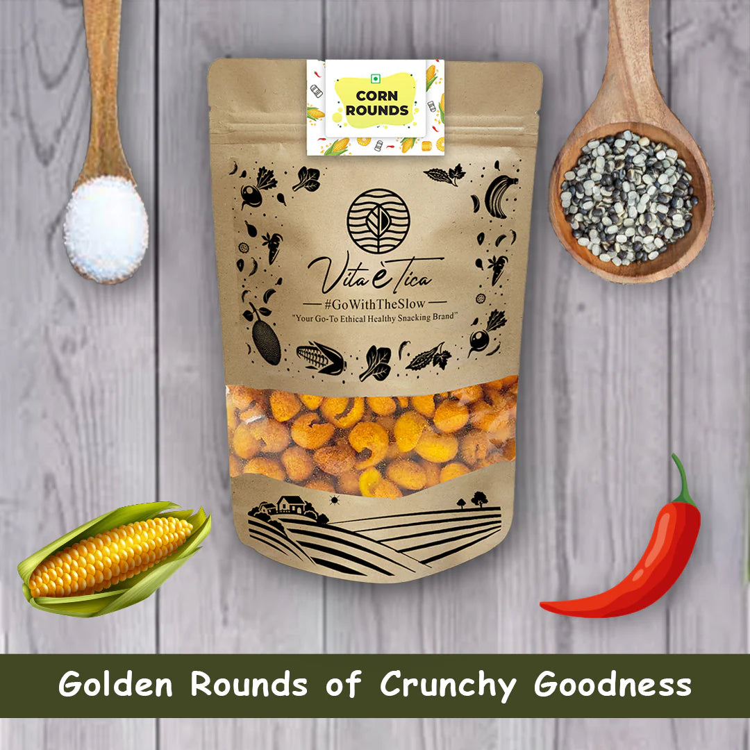 Corn Rounds Corn Rounds | Chef's Special - Baked - Vegan, No Palm Oil, Preservativ ...