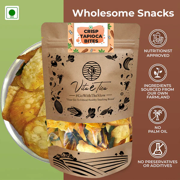 Chips | Crisp Tapioca Bites (Tapioca Chips) - Baked - Chef&