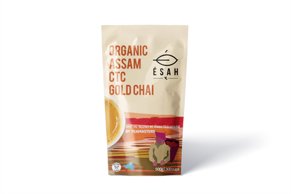 Tea | CTC Gold Chai - Assam - Organic - Esah - (150 Cups) - 250gm