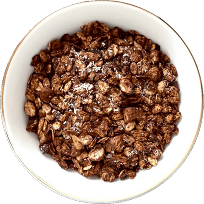 Granola | Cacao Cove Granola - 36% Dry Fruit - Vegan &amp; Gluten Free - The Nibble Box - 500gm