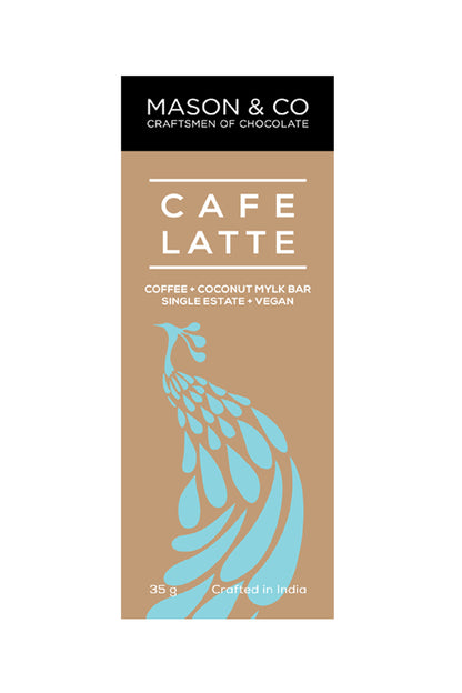 Cafe Latte Bar - Vegan, Gluten Free &amp; Soy Free – Mason &amp;amp; Co – 35gm