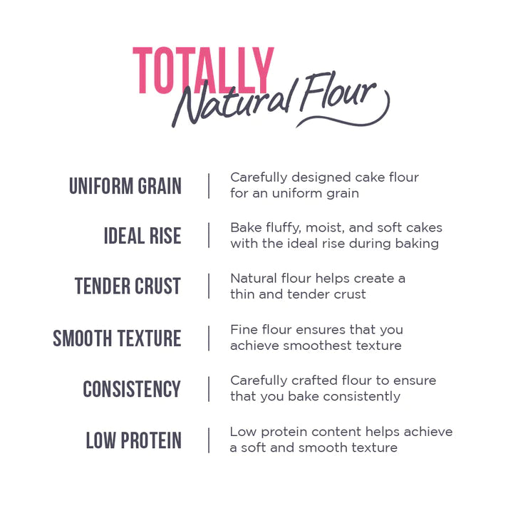 Cake Flour | For Cakes, Cookies, Waffles And Muffin - Unbleached - Natural - Zero Added Preservatives, No Added Baking Powder &amp;amp; Baking Soda - Raw Himalayas - 1000gm