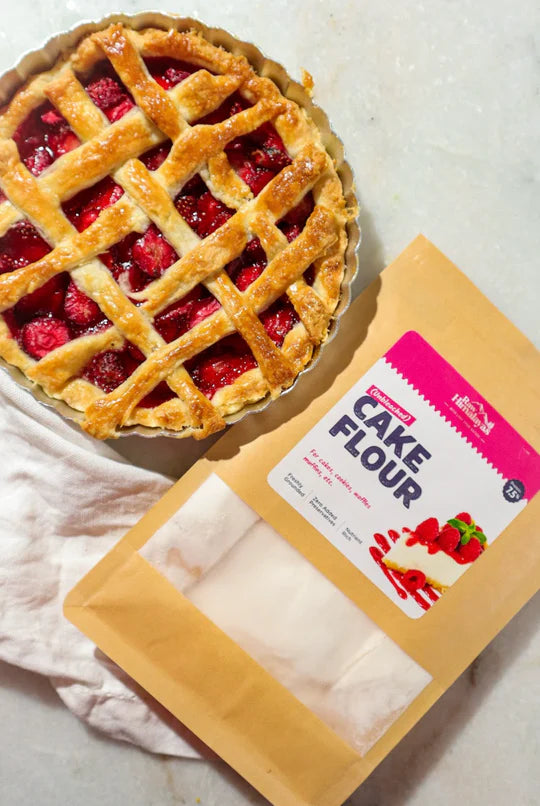 Cake Flour | For Cakes, Cookies, Waffles And Muffin - Unbleached - Natural - Zero Added Preservatives, No Added Baking Powder &amp;amp; Baking Soda - Raw Himalayas - 1000gm