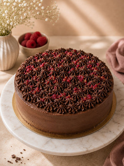 Cake | Raspberry Chocolate Cake - Vegan, Gluten Free &amp; Sugar Free - Nature&