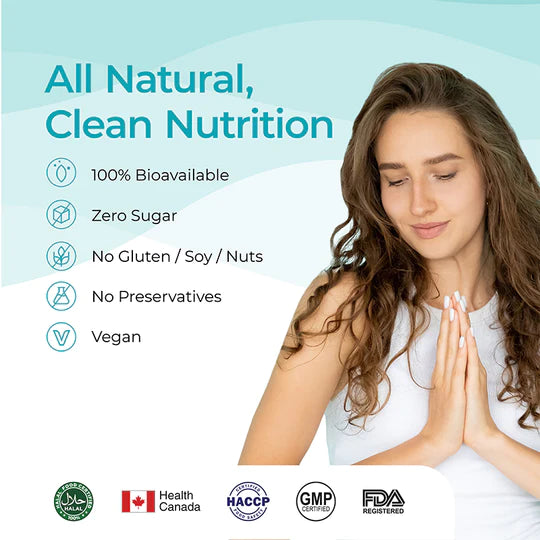 Calm &amp; Relaxation - Melts - (Suntheanine + Magnesium) - Natural – Vegan, Gluten Free &amp; Zero Sugar – Wellbeing Nutrition – 30 Strips