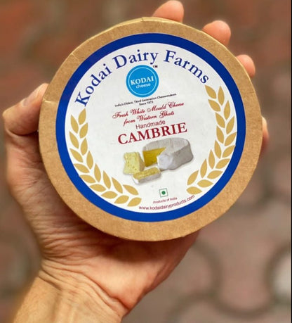 Cambrie (Fresh White Mould From Western Ghats) Cheese - Handmade - Indian – Pasteurized - Kodai – 200gm