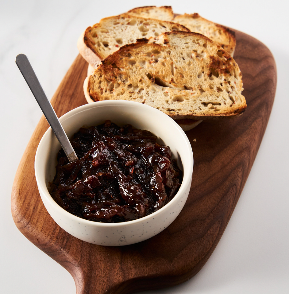 Caramalised Onion Jam - Fresh - Vegan, Gluten Free &amp;amp; Refined Sugar Free - Made with Organic Ingredients - 160gm