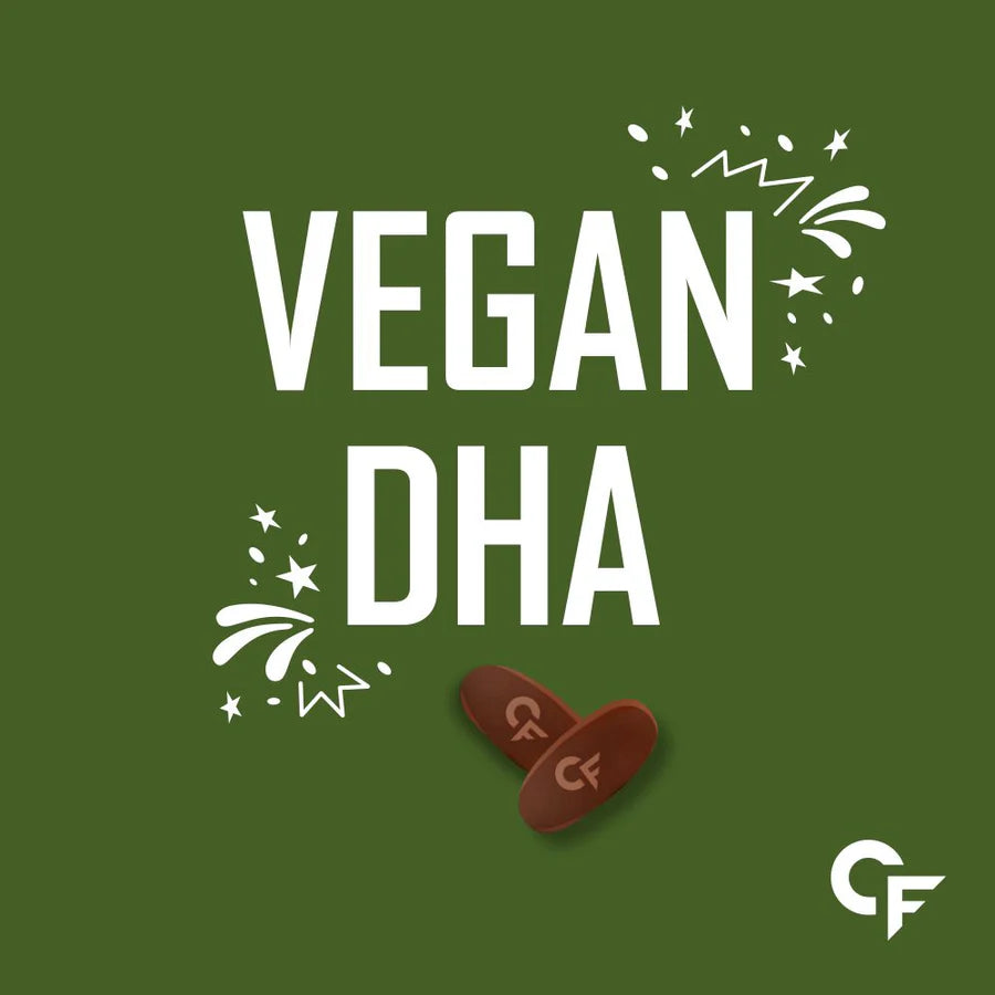 Omega 3 | Omeveg - DHA - Vegetarian - Algal DHA 10% - Plant Based - Supports Heart, Joints, Brain &amp;amp; Immunity - Vegan, Gluten Free, Cruelty Free, Paraben Free, Fish Free &amp;amp; Non GMO - Carbamide Forte -(1000mg) 60 Tablets