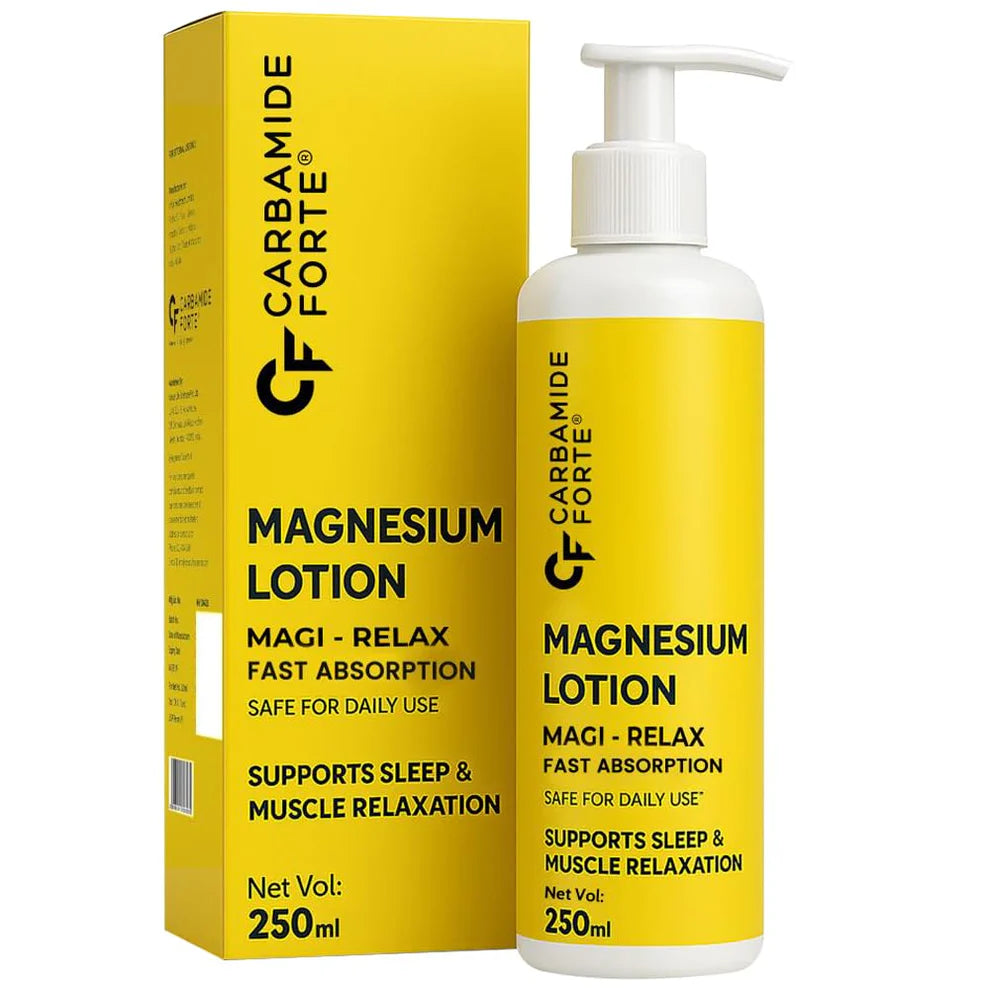 Magnesium Lotion | Magnesium Lotion For Feet, Sleep Support, Muscle Recovery &amp; Pain Relief - Carbamide Forte - 250ml