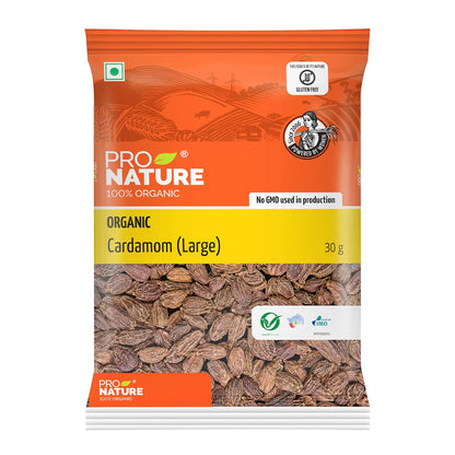 Cardamom | Large - organic - Pro Nature - 30gm
