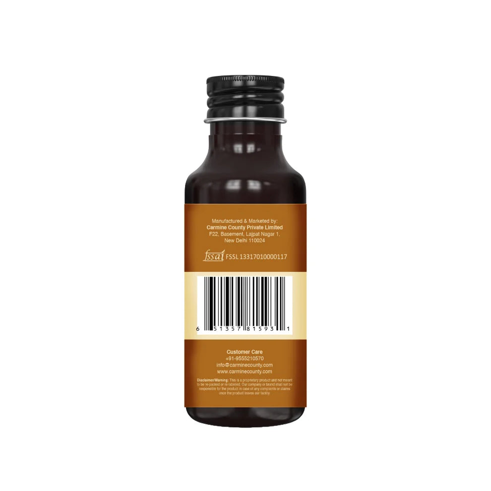 Almond Extract | Pure – All Natural – Vegan, Gluten Free, Alcohol Free, No Added Sugar &amp; No Added Preservatives – Carmine County – 100ml