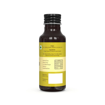 Ginger Extract | Pure - All Natural – Vegan, Gluten Free, Alcohol Free, No added Sugar &amp; No Artificial Ingredients – Carmine County – 100ml