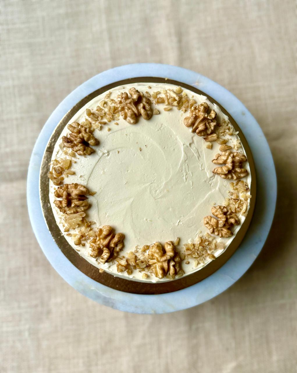 Cake | Cashew Buttercream Cake - Vegan, Gluten Free & Refined Sugar Free - Nature&