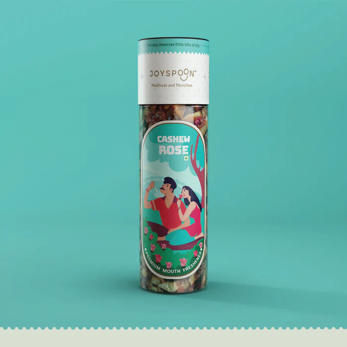 Mouth Freshener | Premium (Cashew Rose) - No Supari, No Preservatives & No Artificial Flavour – Joyspoon – 100gm