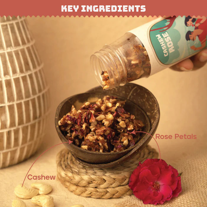 Mouth Freshener | Premium (Cashew Rose) - No Supari, No Preservatives &amp; No Artificial Flavour – Joyspoon – 100gm