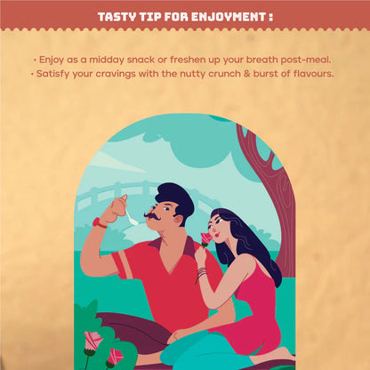 Mouth Freshener | Premium (Cashew Rose) - No Supari, No Preservatives &amp; No Artificial Flavour – Joyspoon – 100gm