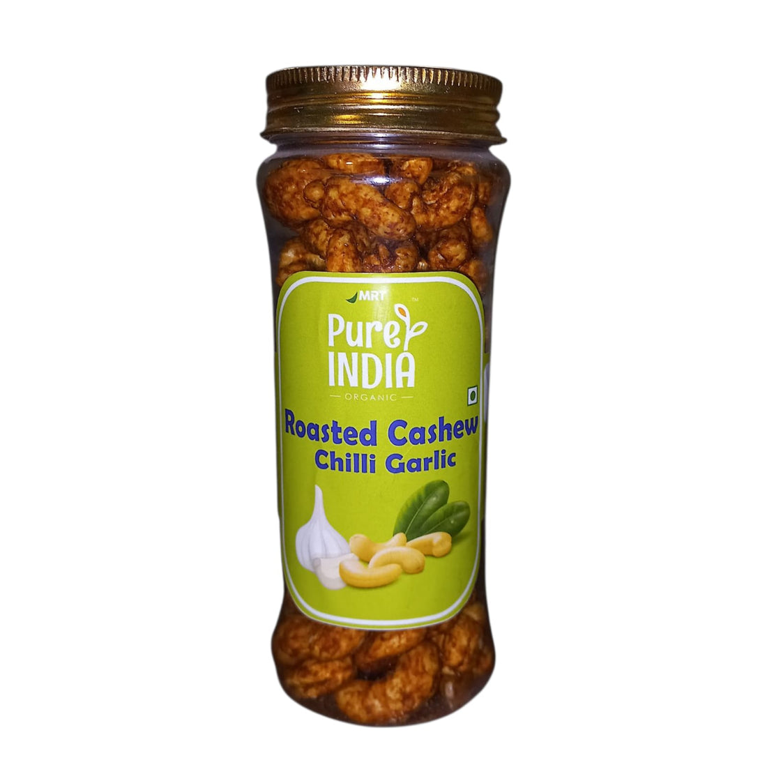 Cashew | Cashew Chilli Garlic (Roasted) – USDA Organic – Mrt Organics – 150gm