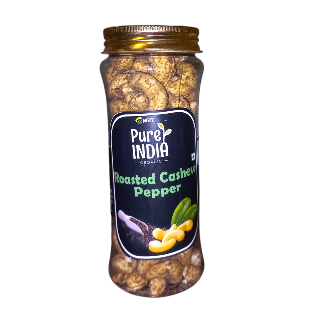 Cashew | Cashew Pepper (Roasted) – USDA Organic – Mrt Organics – 150gm