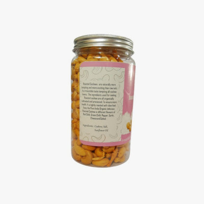 Cashew | Salted (Roasted) – USDA Organic – Mrt Organics – 600gm