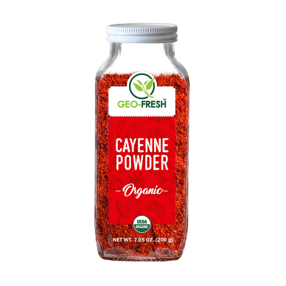 Cayenne Powder | USDA Organic - Geo Fresh – 200gm