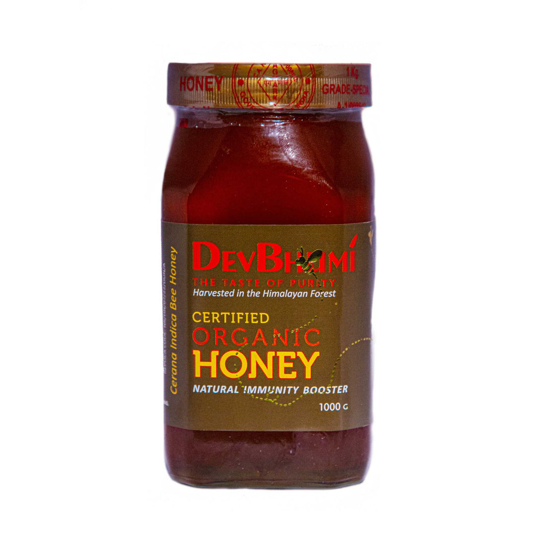 Certified Organic Honey – DevBhumi – 1000gm