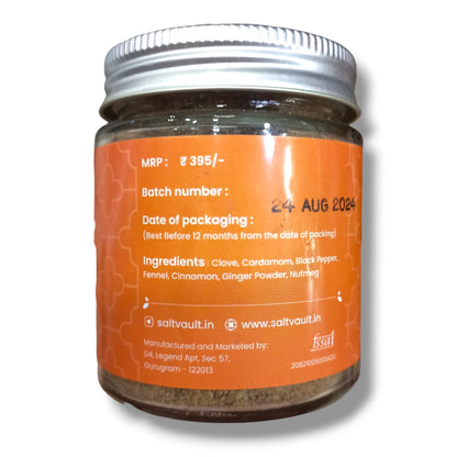Chai Masala | Freshly Roasted – No Added Artificial Color &amp; No Added Preservatives – Salt Vault – 70gm