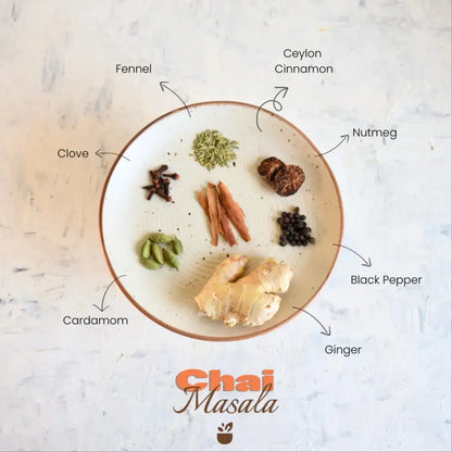Chai Masala | Freshly Roasted – No Added Artificial Color &amp; No Added Preservatives – Salt Vault – 70gm