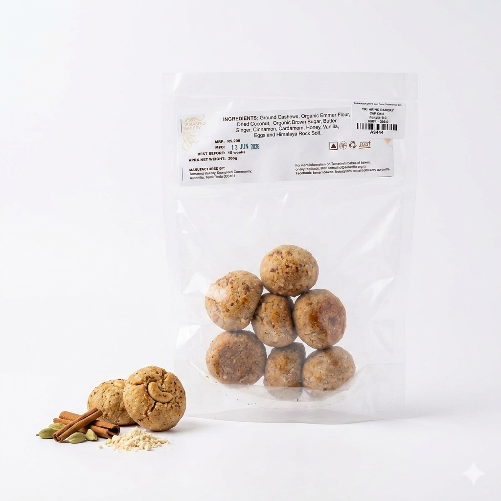 Cookies | Chai Spices Cookies - Baked in Wood Fired Ovens- Tamarind Bakery – 200gm