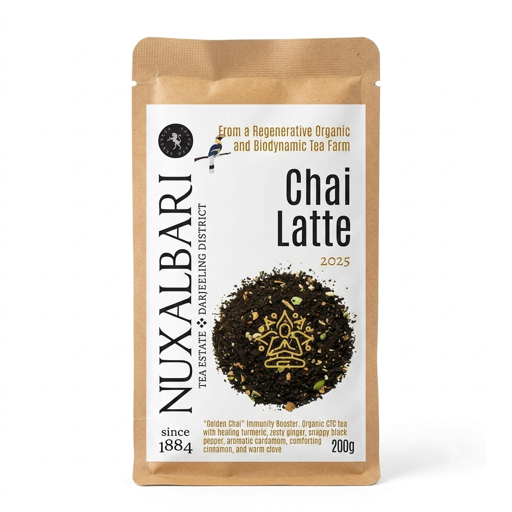 Tea | Chai Latte - USDA Organic - Nuxalbari - 200gm