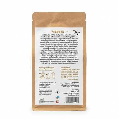 Tea | Chai Latte - USDA Organic - Nuxalbari - 200gm