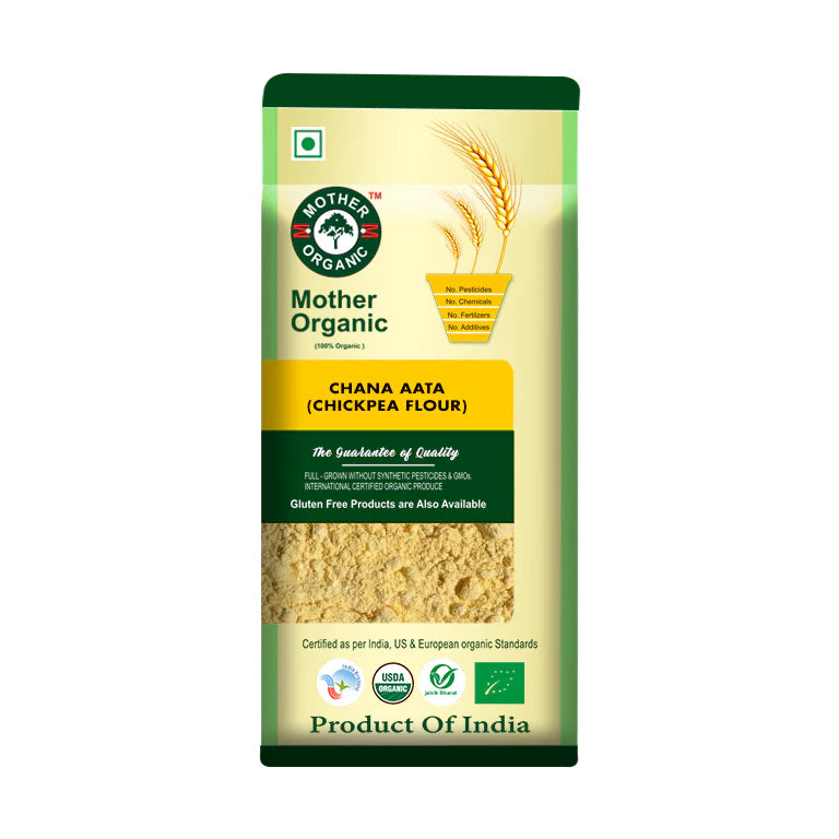 Chana Atta | USDA Organic - Mother Organic - 500gm