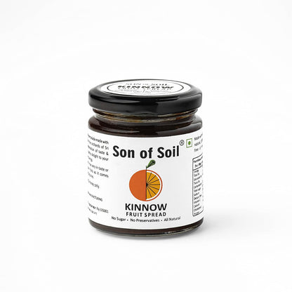 Fruit Spread | Kinnow - All Natural - No Flavor, No Sugar &amp;amp; No Preservatives - Son Of Soil - 240gm