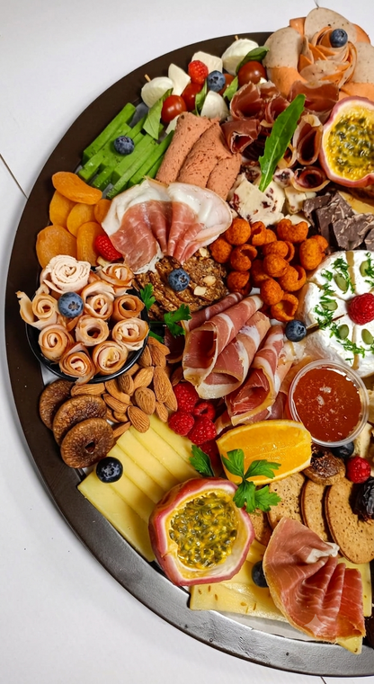 Charcuterie Grazing Board-Cheese Platter- Non Veg - Fresh - Made with Organic Ingredients