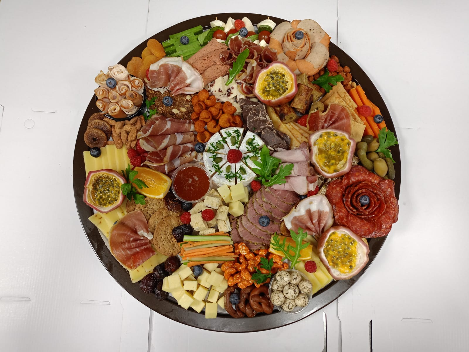 Charcuterie Grazing Board -Cheese Platter - Veg - Fresh - Made with Organic Ingredients