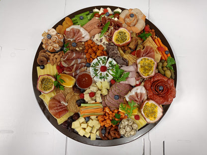 Charcuterie Grazing Board -Cheese Platter - Veg - Fresh - Made with Organic Ingredients
