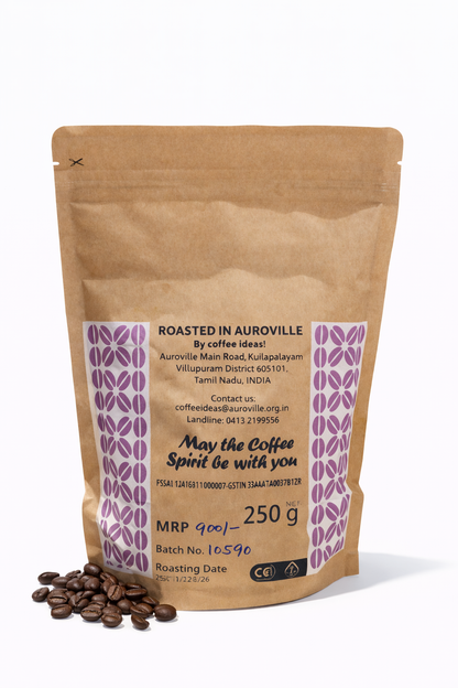 Coffee | Ratna Raga (French Press)- Arabica Medium Roast - Marc’s Coffee - 100% Arabica - Coffee Ideas – 250gm