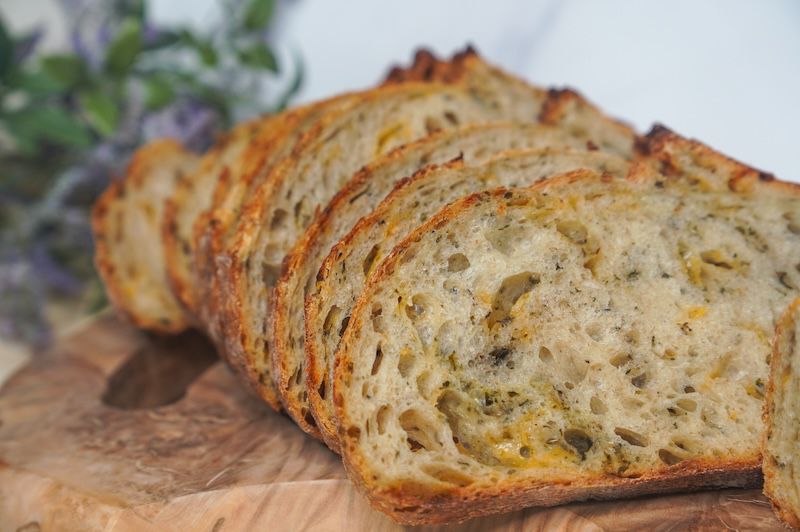 Bread | Cheddar Cheese Sourdough Bread - No Bread Improver, Emulsifiers, Stabiliser, No Preservatives &amp; No Flavour Enhancer Or No Refined Sugar – Nature’s Soul – 700gms