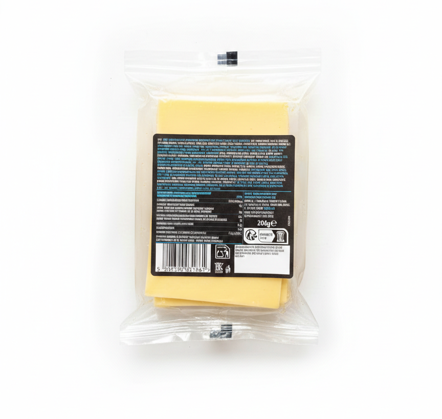 Cheese | Raclette Slices  -100% Plant Based - Vegan, Gluten Free, Dairy Free, Soya Free, Lactose Free &amp; No Added Preservatives - Violife -200gm