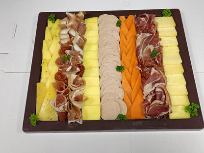 Cheese &amp; Meat Board - Ready To Eat -Gourmet Charcuterie Platter - Made with Organic Ingredients- 6 - 10 Persons