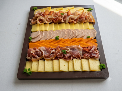 Cheese &amp; Meat Board - Ready To Eat -Gourmet Charcuterie Platter - Made with Organic Ingredients- 6 - 10 Persons