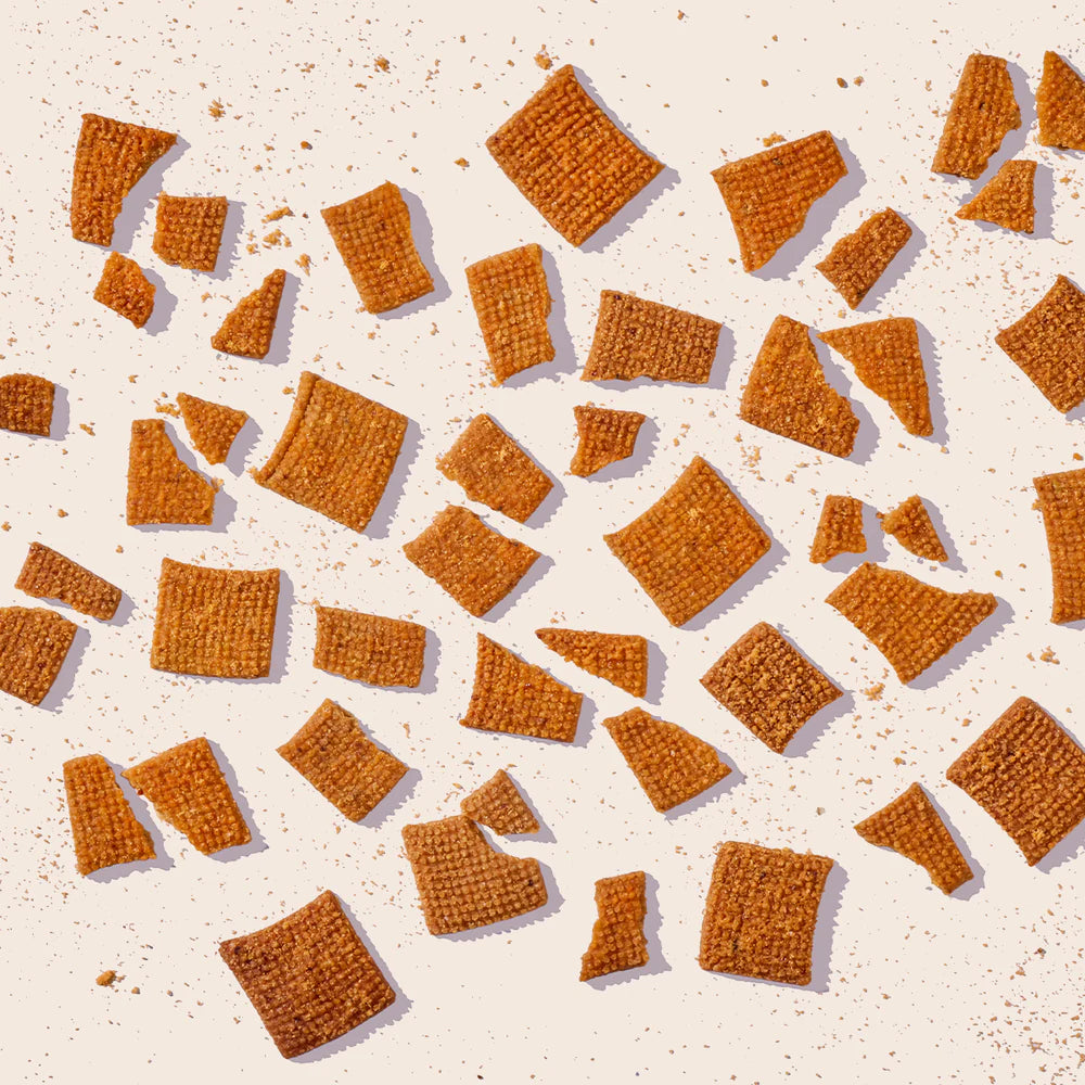 Chips | Cheesy Millet Chips - Cheesy &amp; OOH-Mami - Organic - Vegan, Gluten Free, Keto Friendly, Dairy Free, Sugar Free &amp;amp; Pcos Friendly - The Cinnamon Kitchen - 100gm