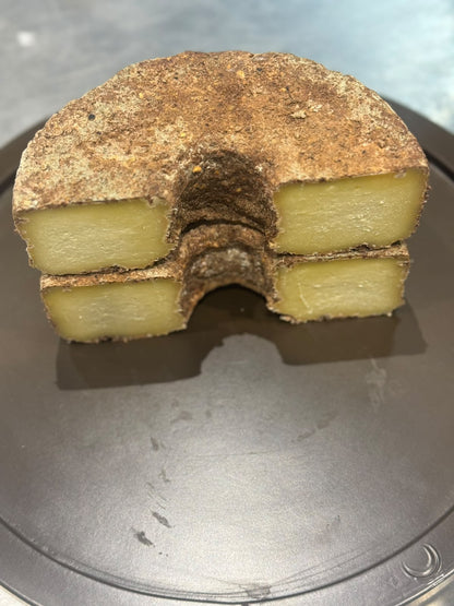 Cheese | Aranya Cheese (Surface-Ripened Cheese, Wrapped in Cacao, Bay and Timur)  –No Preservatives-Kase Cheese - Per Piece (Approx 230gms)